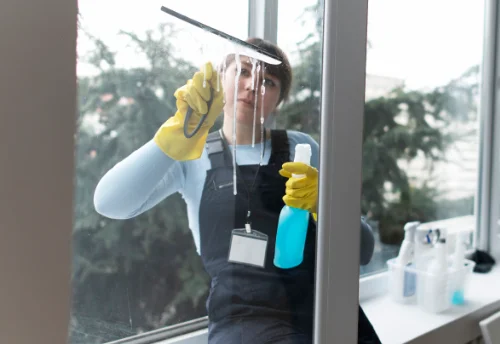 Nettoyage de vitres intérieures et extérieures à Sornac